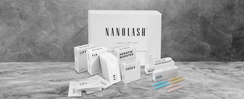 nanolash Kit de lifting y laminación de pestañas